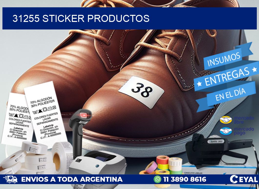 31255 STICKER PRODUCTOS