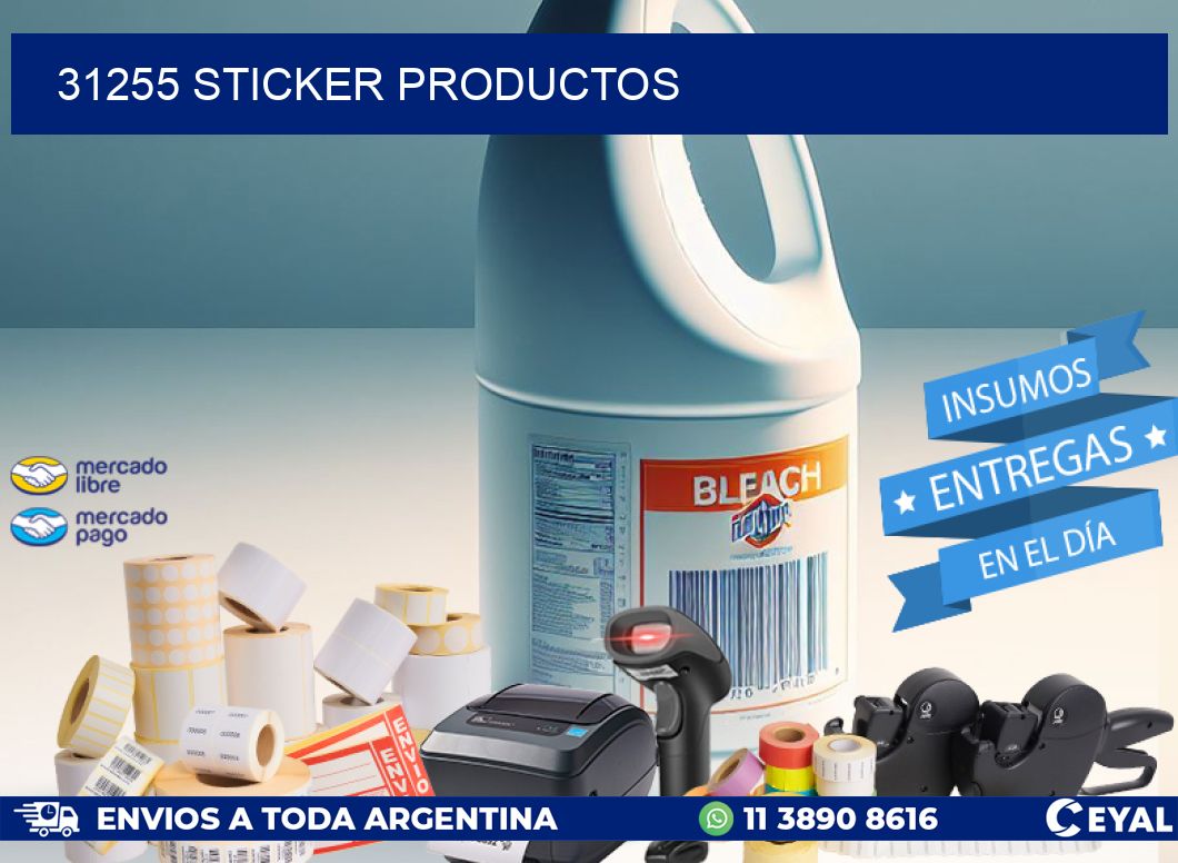 31255 STICKER PRODUCTOS