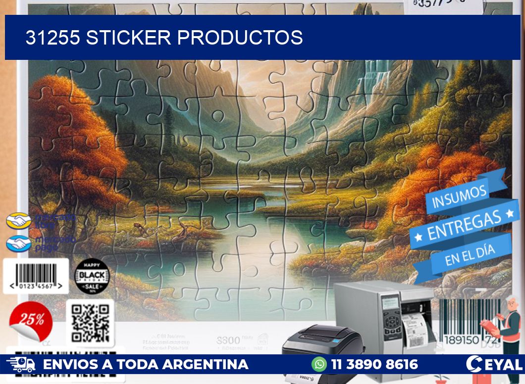31255 STICKER PRODUCTOS