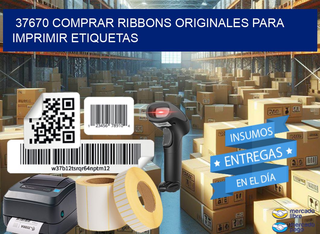 37670 COMPRAR RIBBONS ORIGINALES PARA IMPRIMIR ETIQUETAS