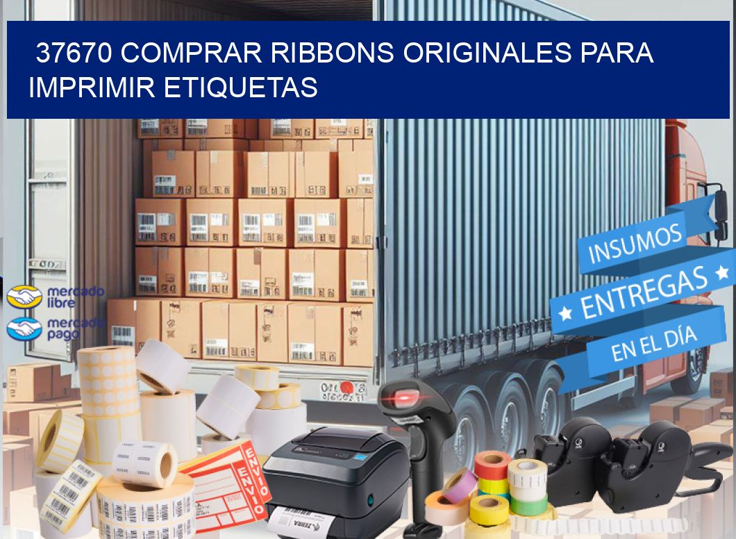 37670 COMPRAR RIBBONS ORIGINALES PARA IMPRIMIR ETIQUETAS