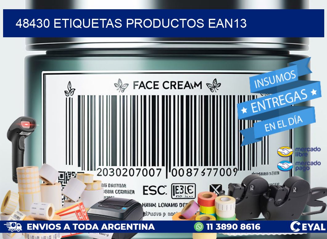48430 Etiquetas productos ean13