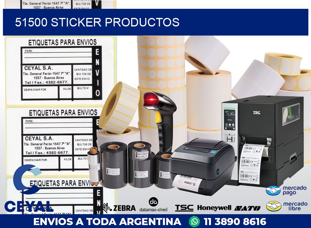 51500 STICKER PRODUCTOS