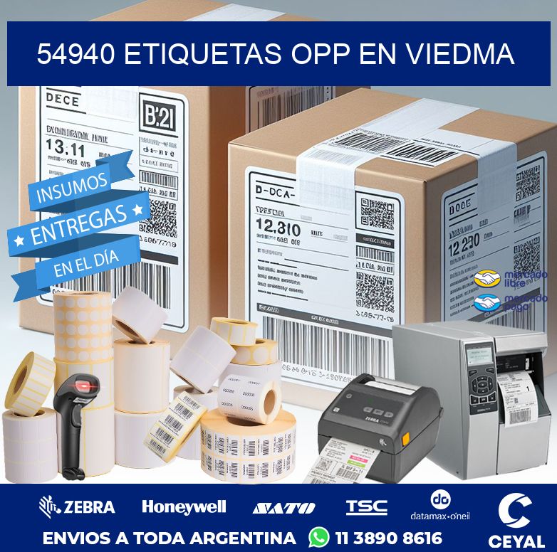 54940 ETIQUETAS OPP EN VIEDMA