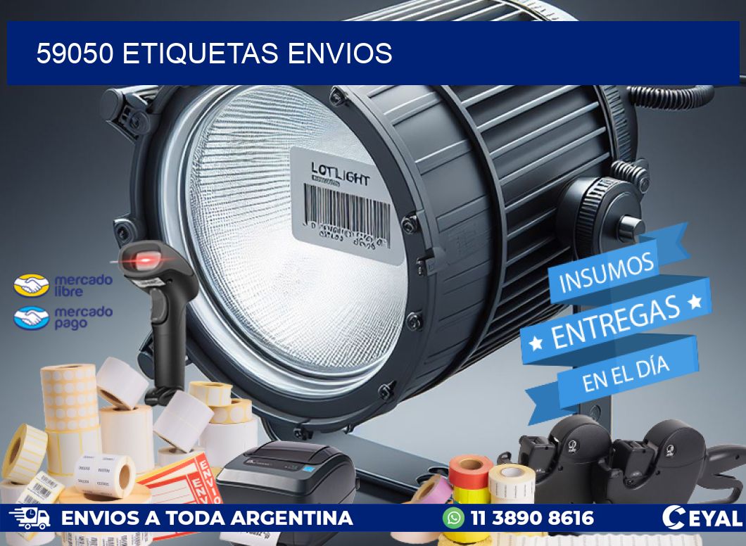 59050 Etiquetas envios