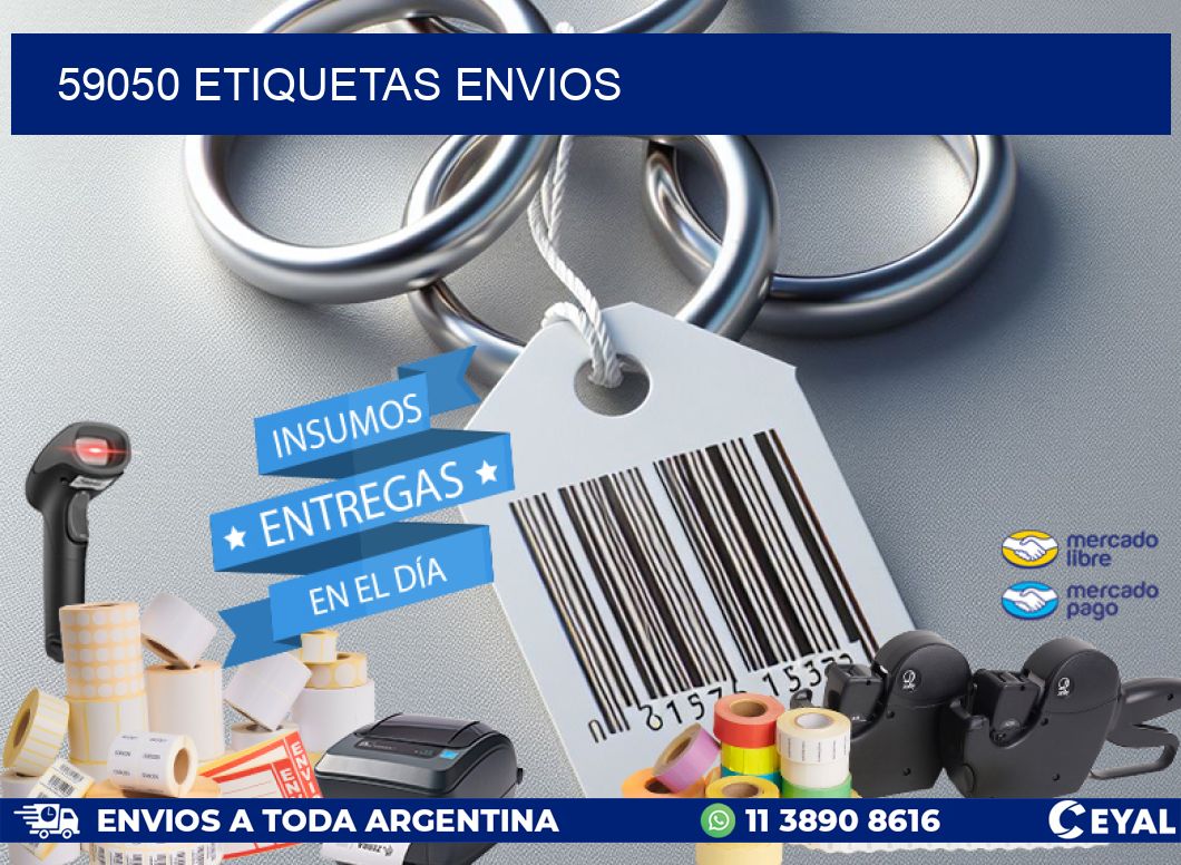 59050 Etiquetas envios