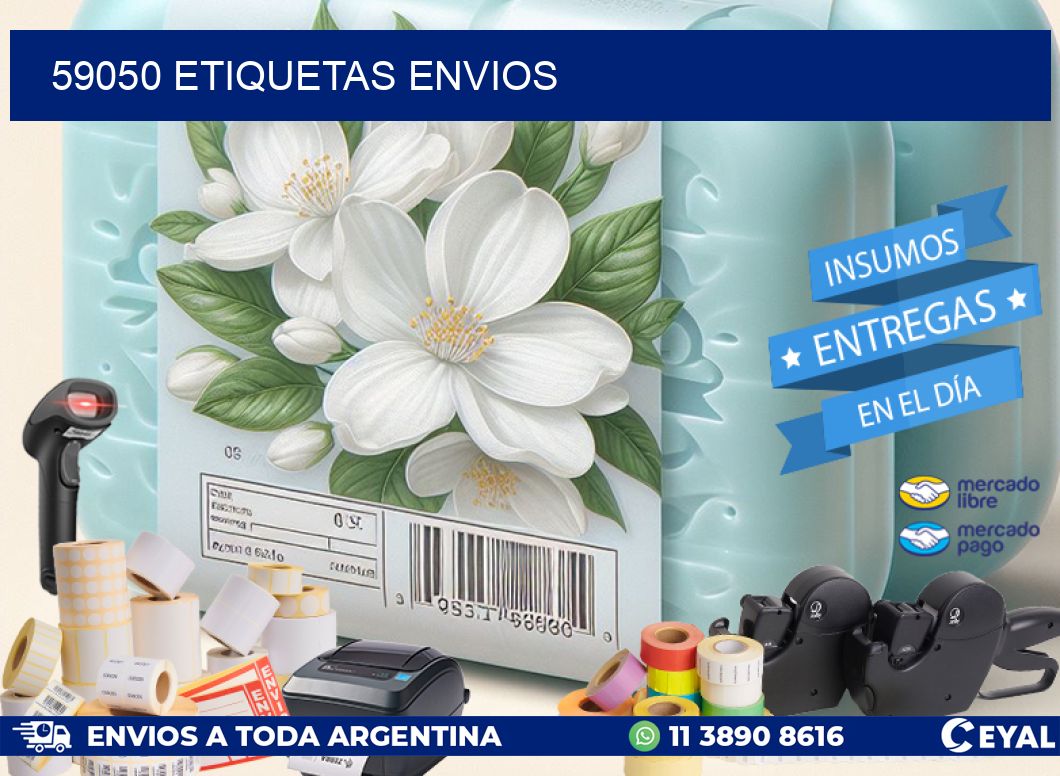 59050 Etiquetas envios
