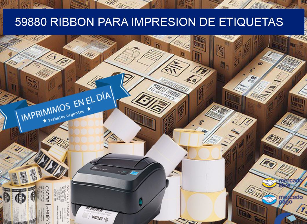 59880 RIBBON PARA IMPRESION DE ETIQUETAS