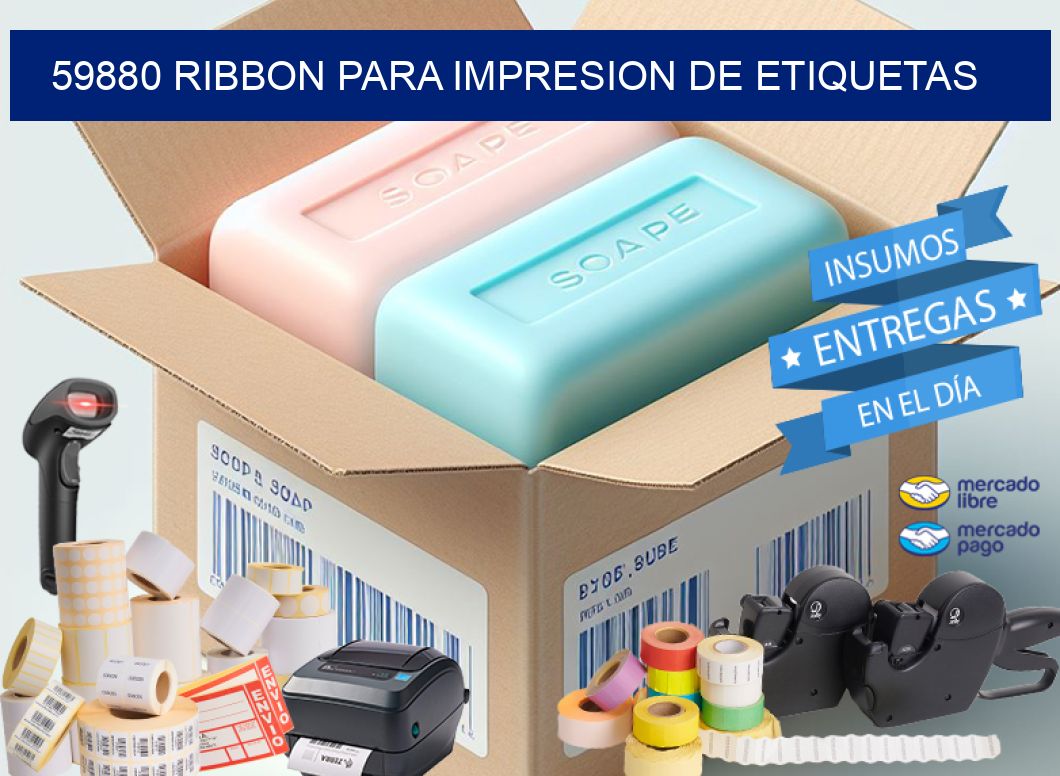 59880 RIBBON PARA IMPRESION DE ETIQUETAS