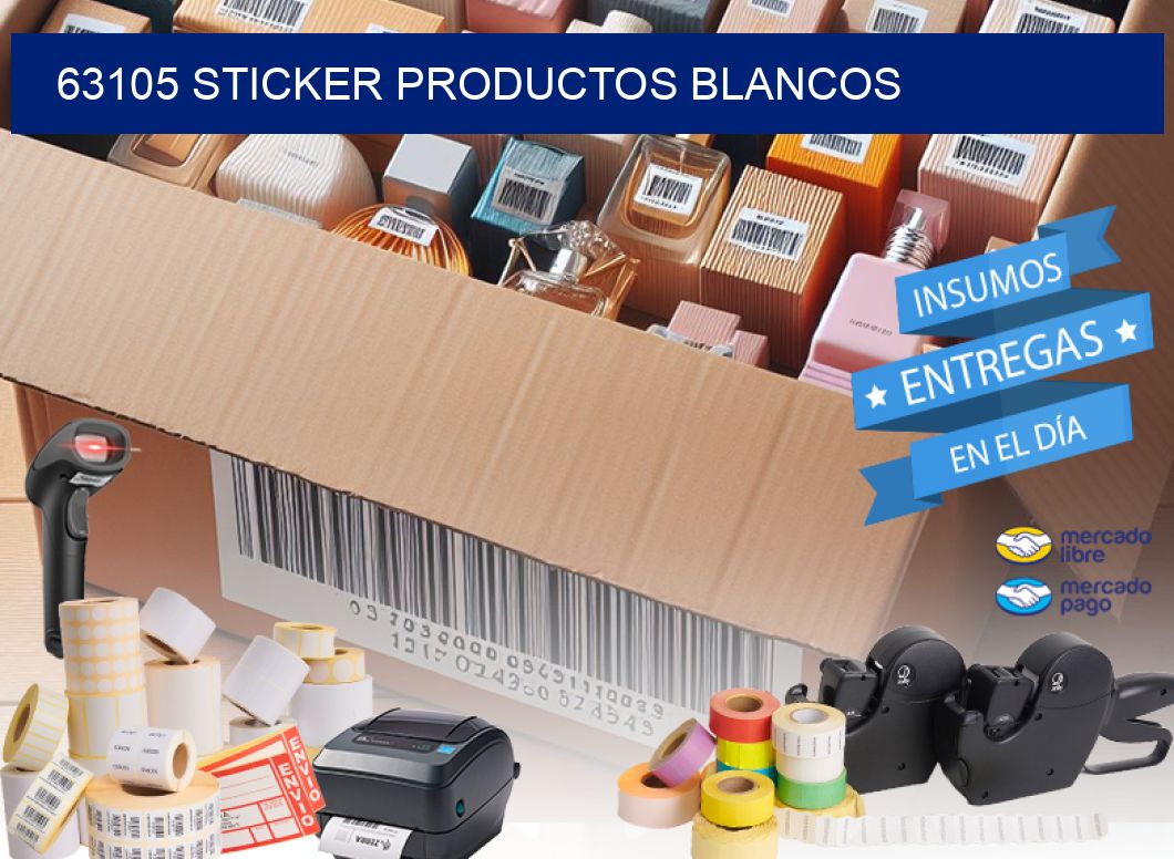 63105 STICKER PRODUCTOS BLANCOS