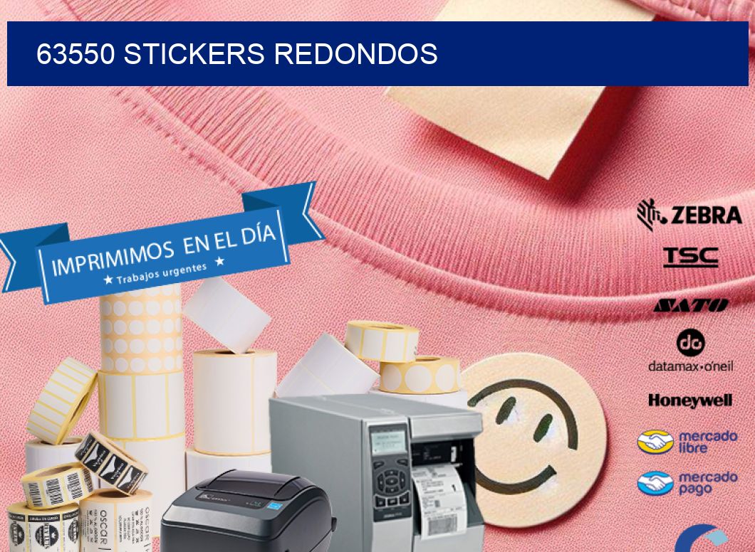 63550 STICKERS REDONDOS