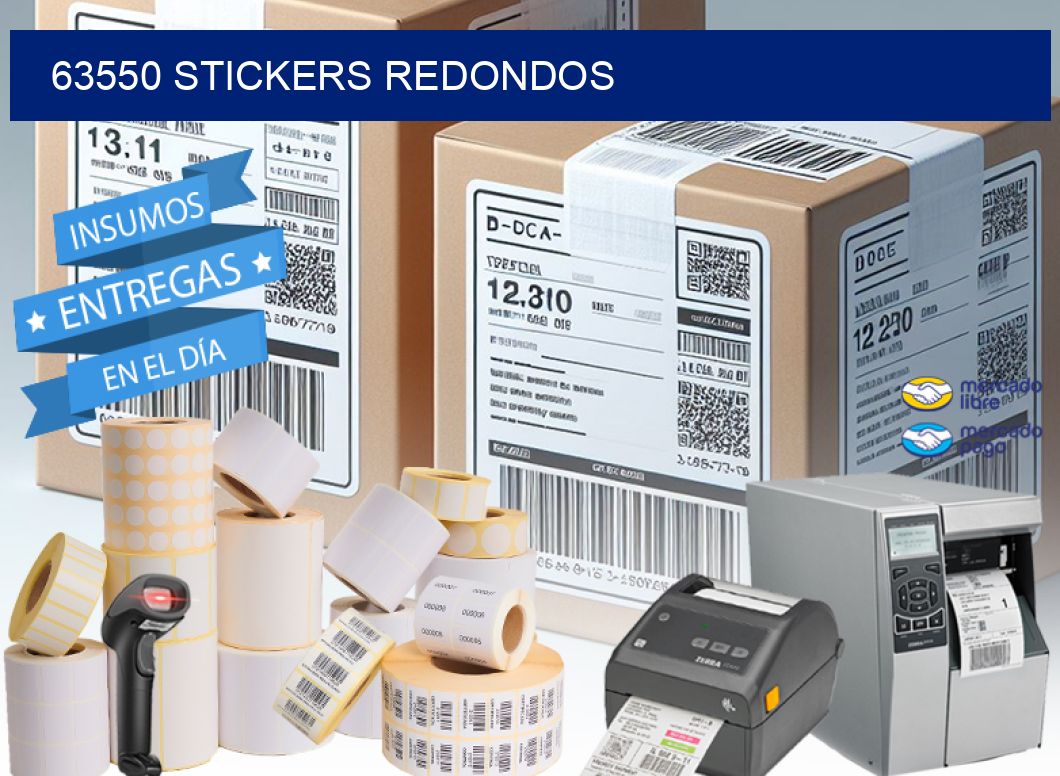 63550 STICKERS REDONDOS
