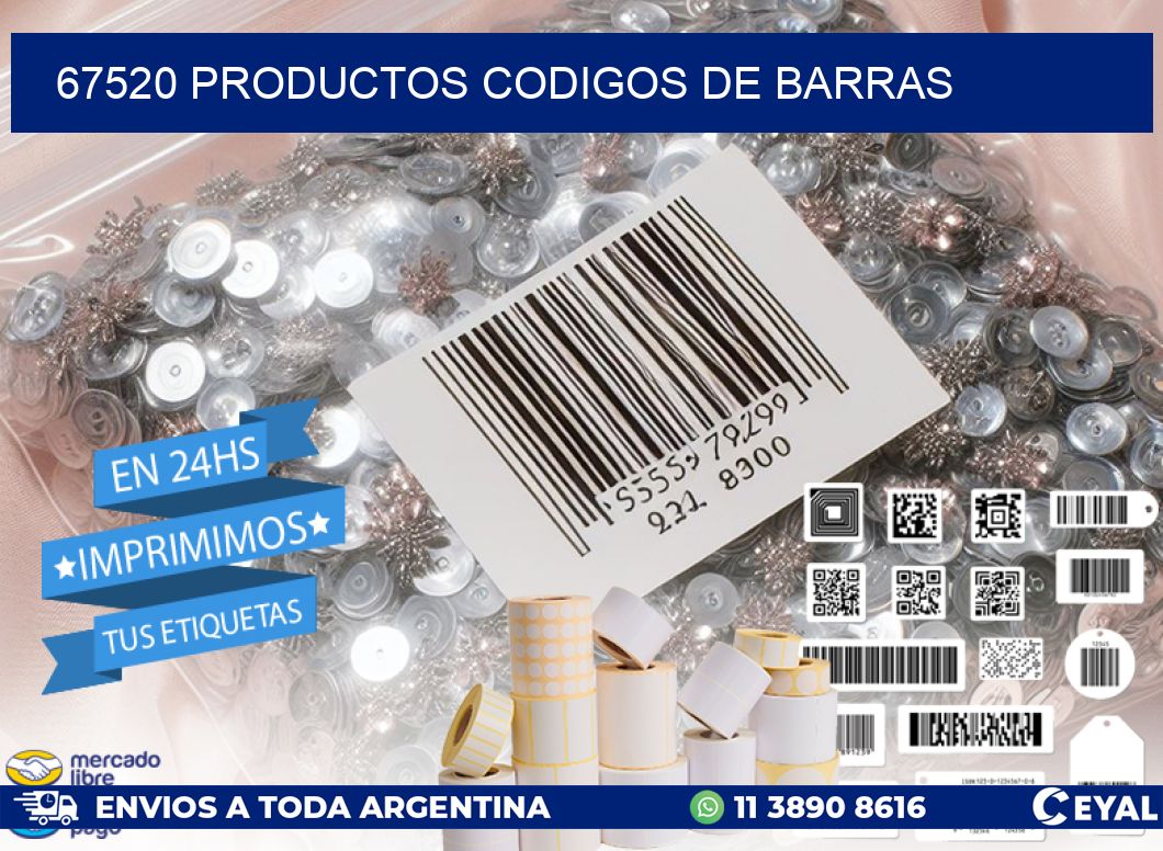 67520 productos codigos de barras