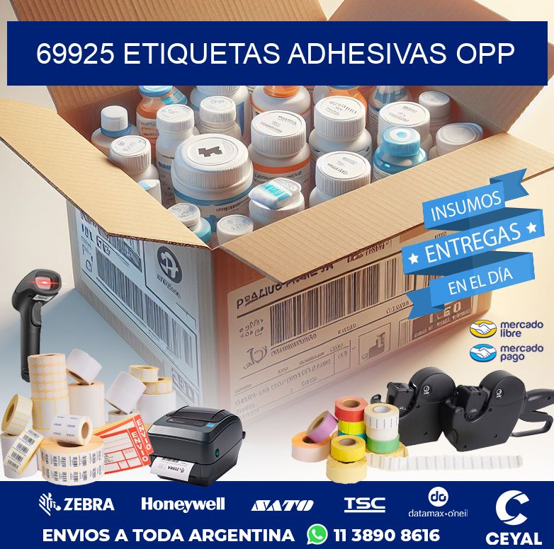 69925 ETIQUETAS ADHESIVAS OPP