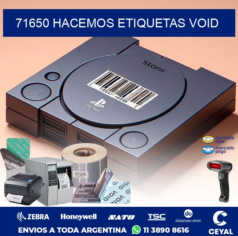 71650 HACEMOS ETIQUETAS VOID