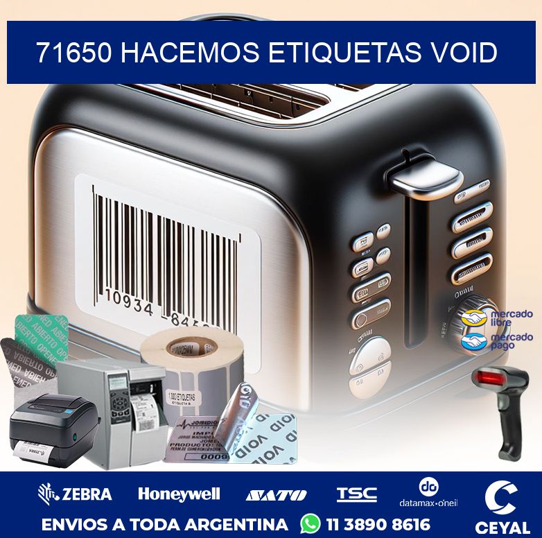 71650 HACEMOS ETIQUETAS VOID