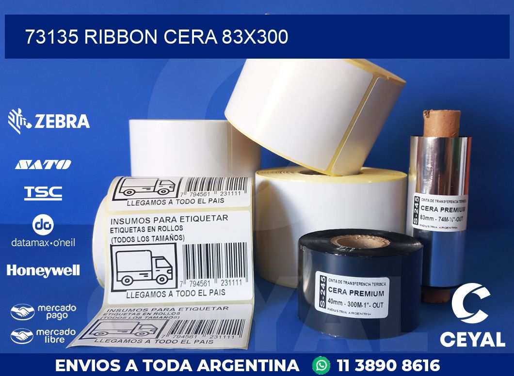 73135 RIBBON CERA 83X300
