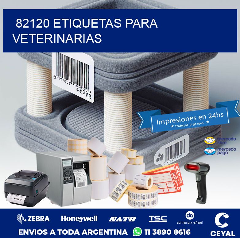 82120 ETIQUETAS PARA VETERINARIAS