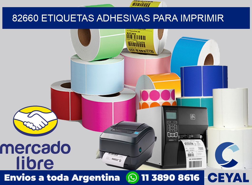 82660 etiquetas adhesivas para imprimir