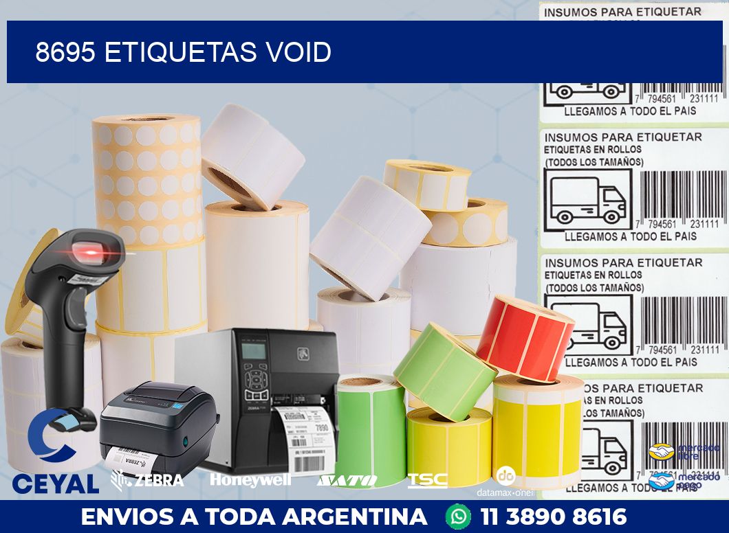 8695 ETIQUETAS VOID
