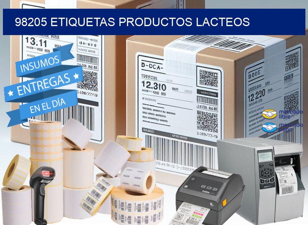 98205 etiquetas productos lacteos