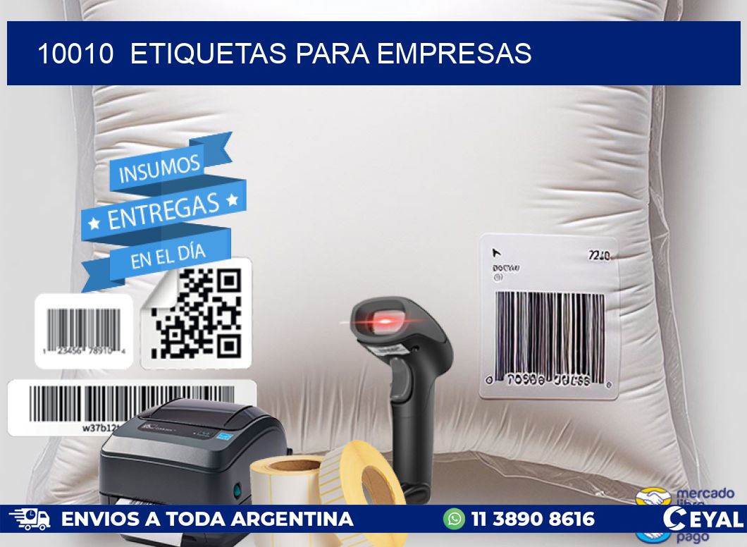 10010 ETIQUETAS PARA EMPRESAS