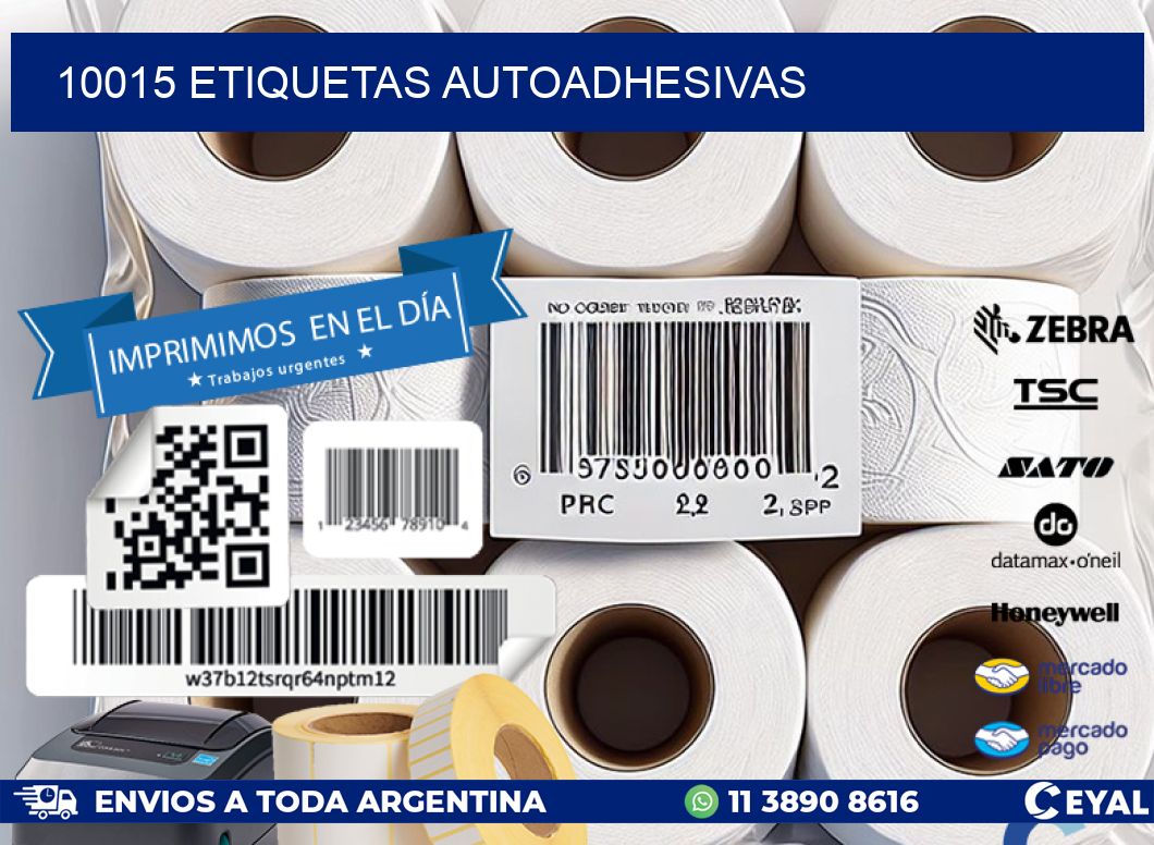 10015 ETIQUETAS AUTOADHESIVAS