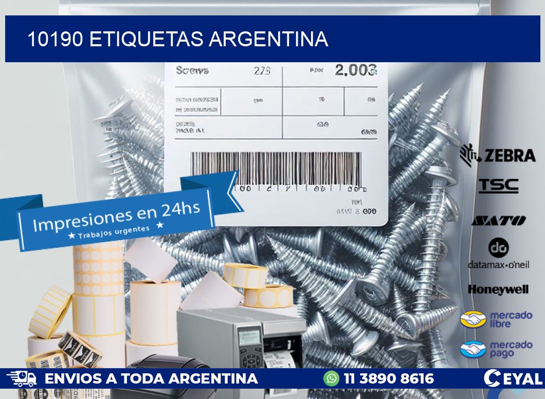 10190 ETIQUETAS ARGENTINA