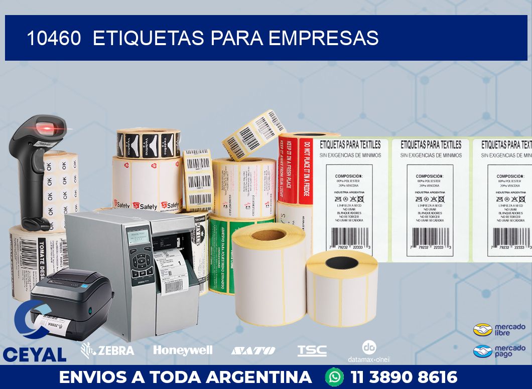 10460  ETIQUETAS PARA EMPRESAS