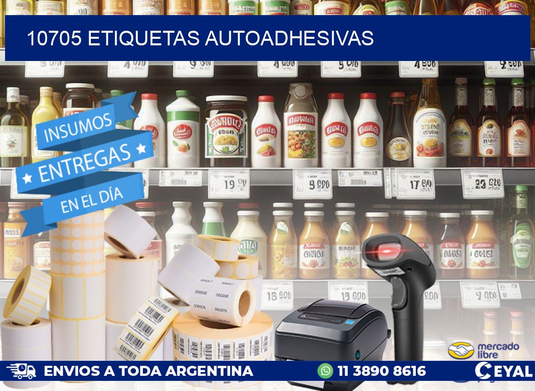 10705 ETIQUETAS AUTOADHESIVAS