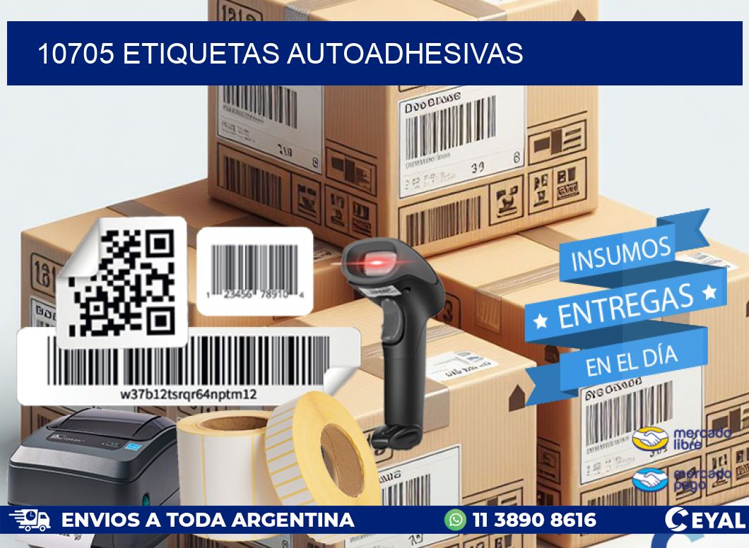10705 ETIQUETAS AUTOADHESIVAS
