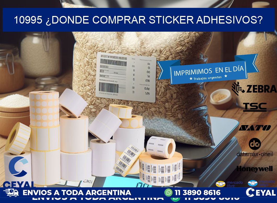 10995 ¿DONDE COMPRAR STICKER ADHESIVOS?