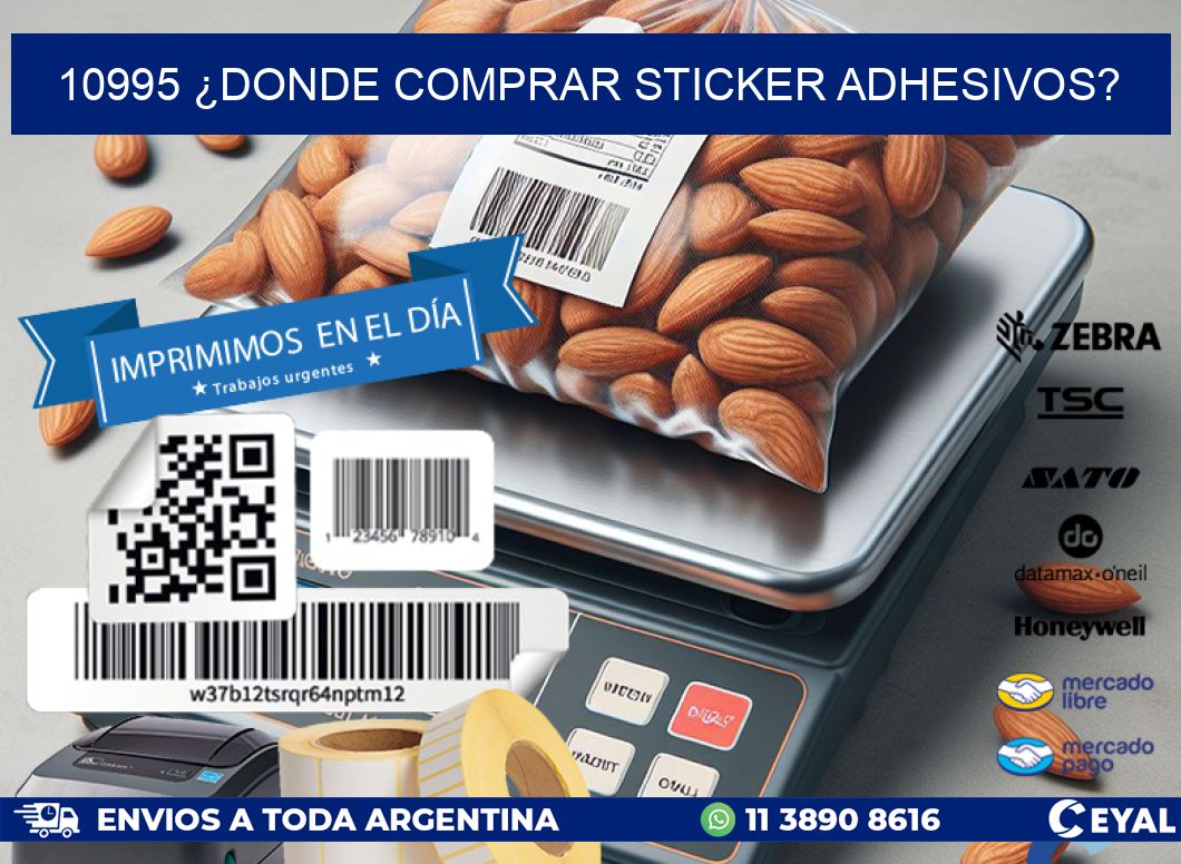 10995 ¿DONDE COMPRAR STICKER ADHESIVOS?