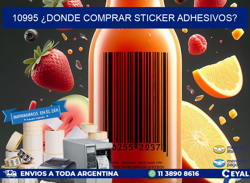 10995 ¿DONDE COMPRAR STICKER ADHESIVOS?