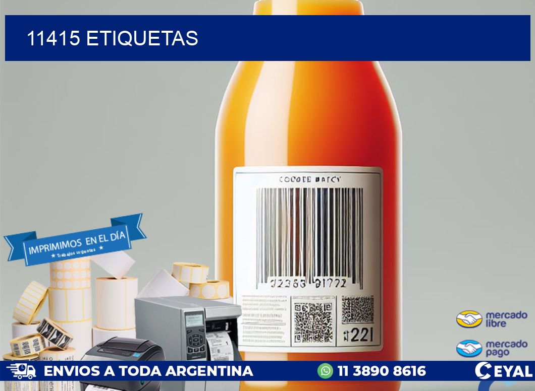 11415 ETIQUETAS