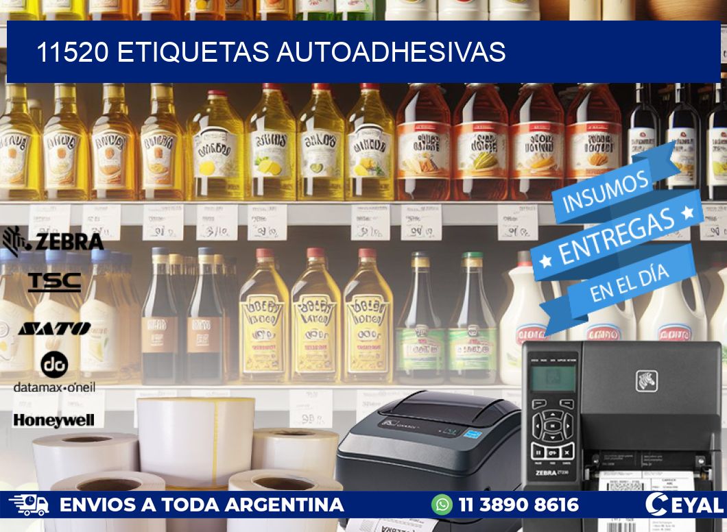 11520 ETIQUETAS AUTOADHESIVAS