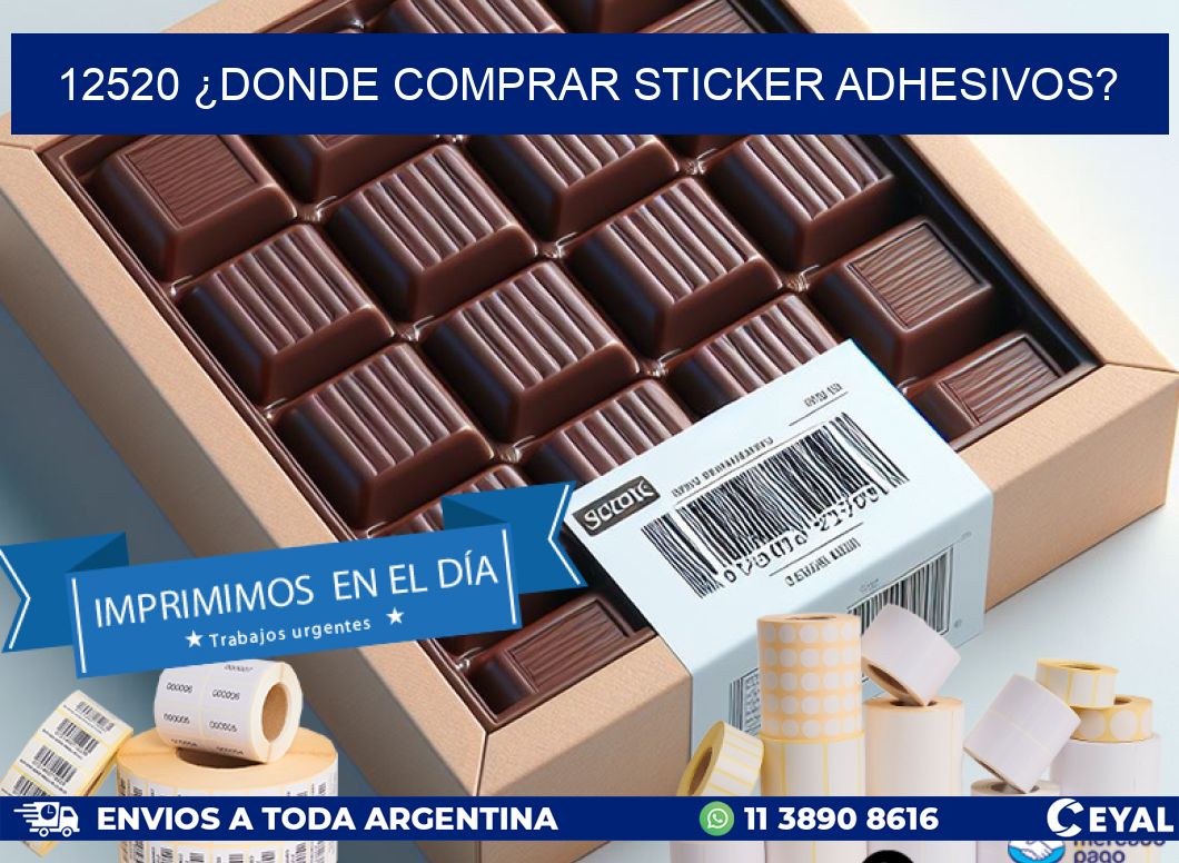 12520 ¿DONDE COMPRAR STICKER ADHESIVOS?