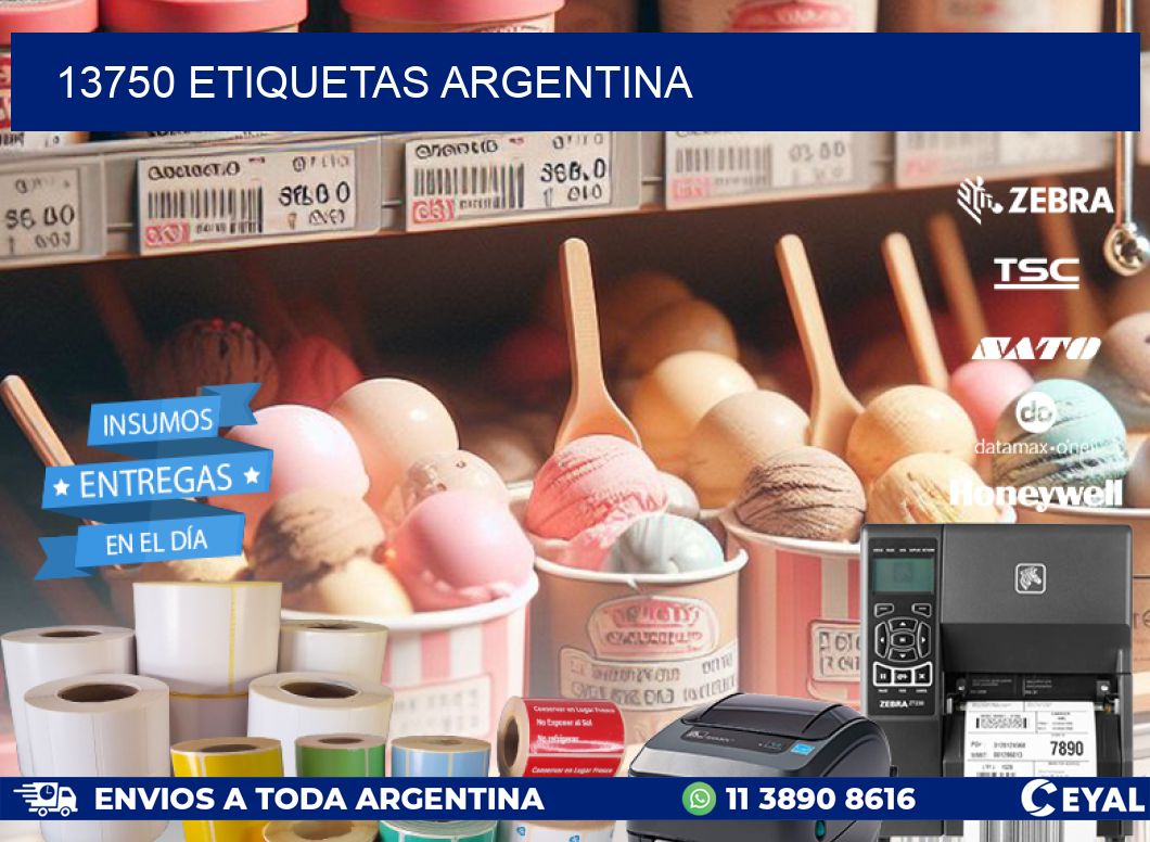 13750 ETIQUETAS ARGENTINA