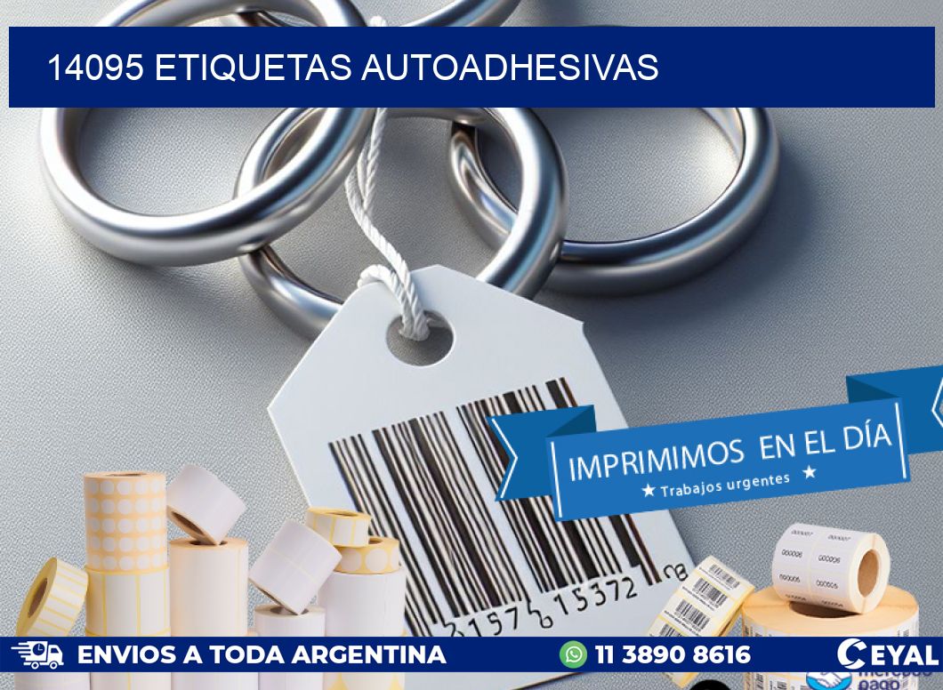 14095 ETIQUETAS AUTOADHESIVAS