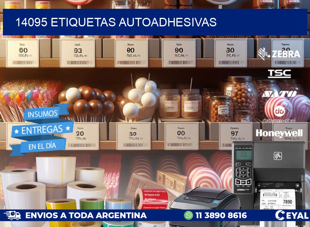 14095 ETIQUETAS AUTOADHESIVAS