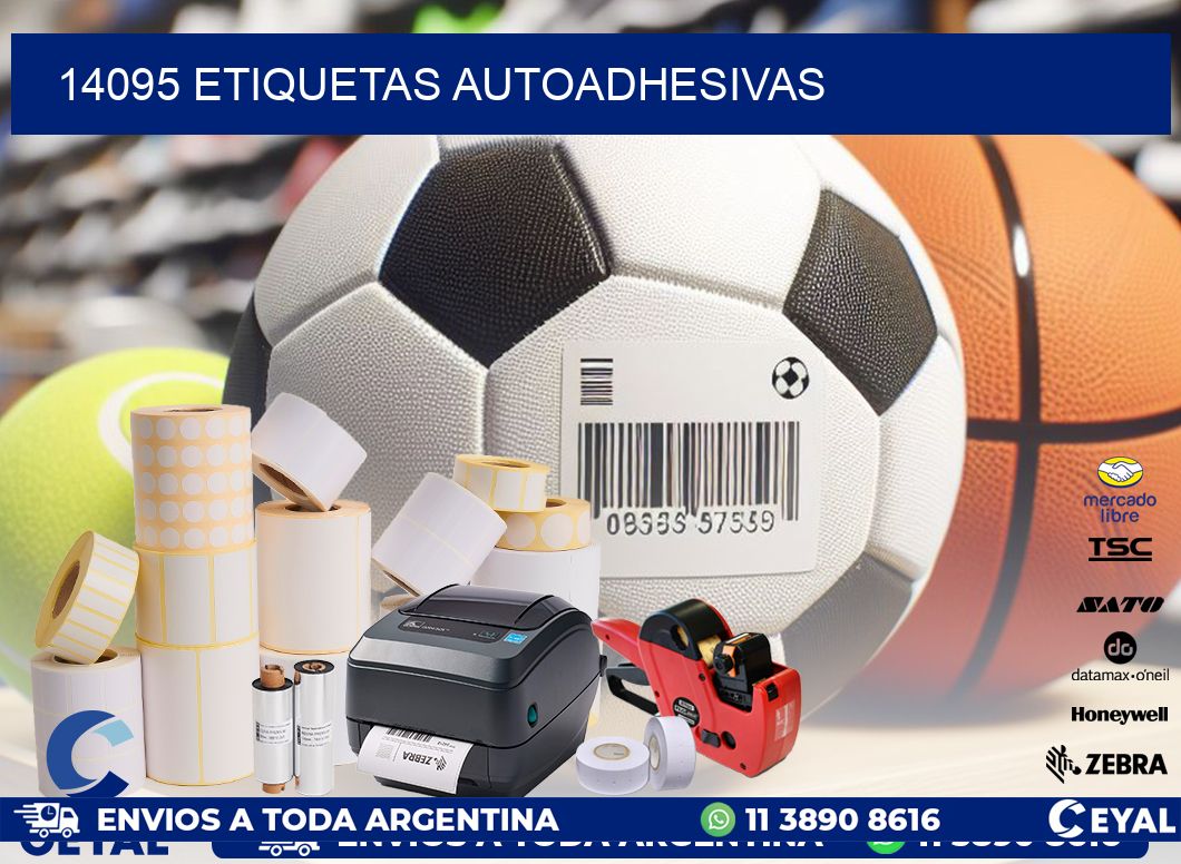 14095 ETIQUETAS AUTOADHESIVAS