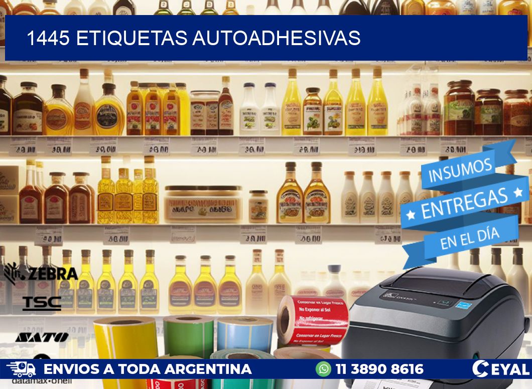 1445 ETIQUETAS AUTOADHESIVAS