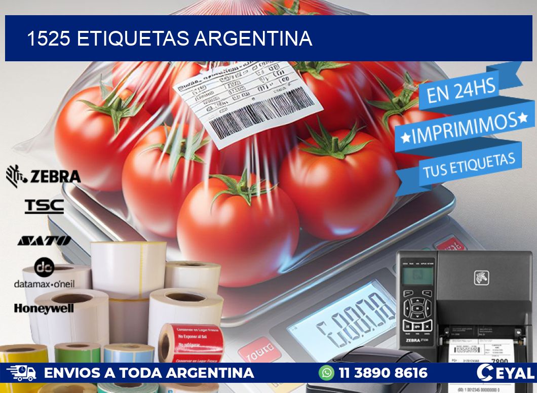 1525 ETIQUETAS ARGENTINA