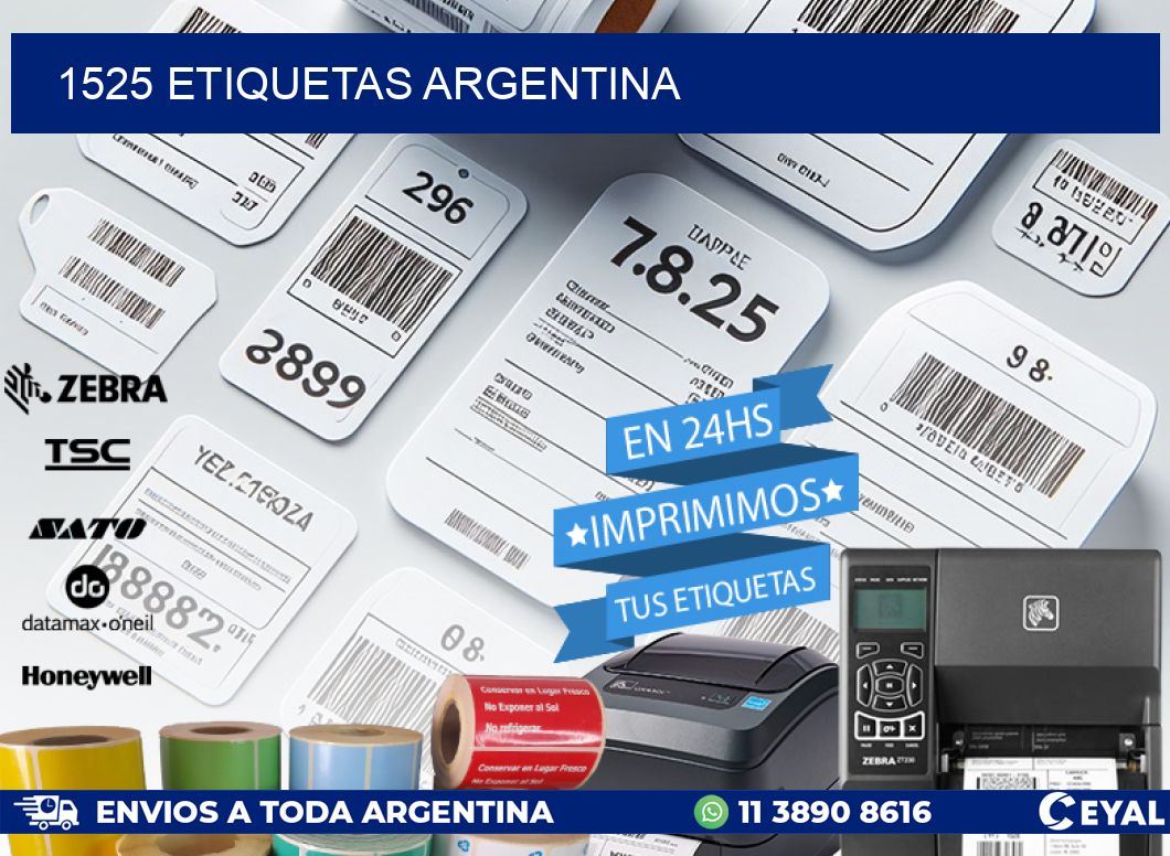 1525 ETIQUETAS ARGENTINA