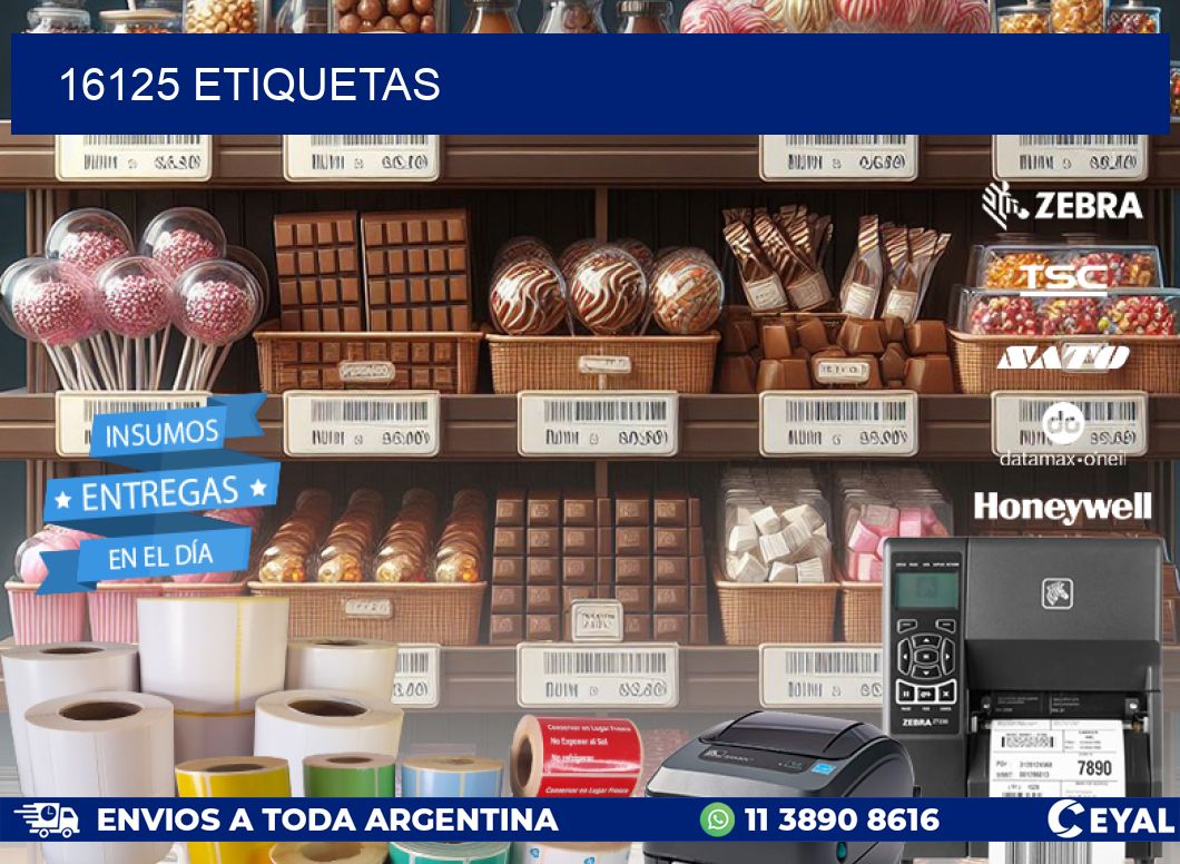 16125 ETIQUETAS