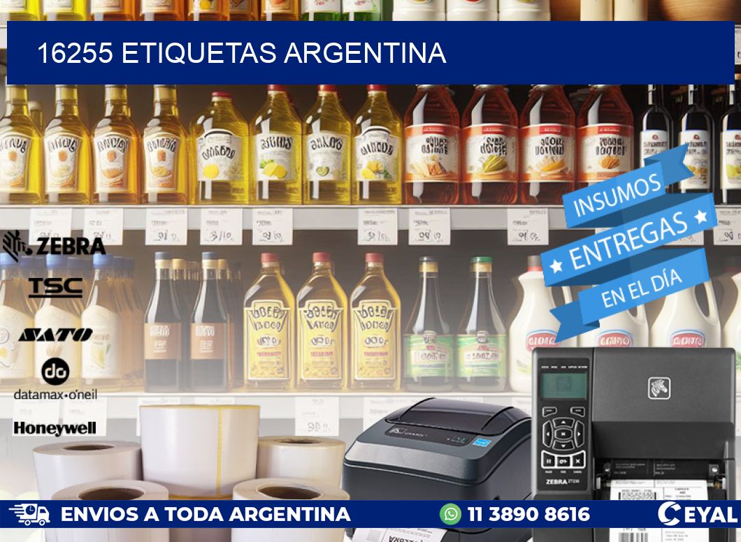 16255 ETIQUETAS ARGENTINA