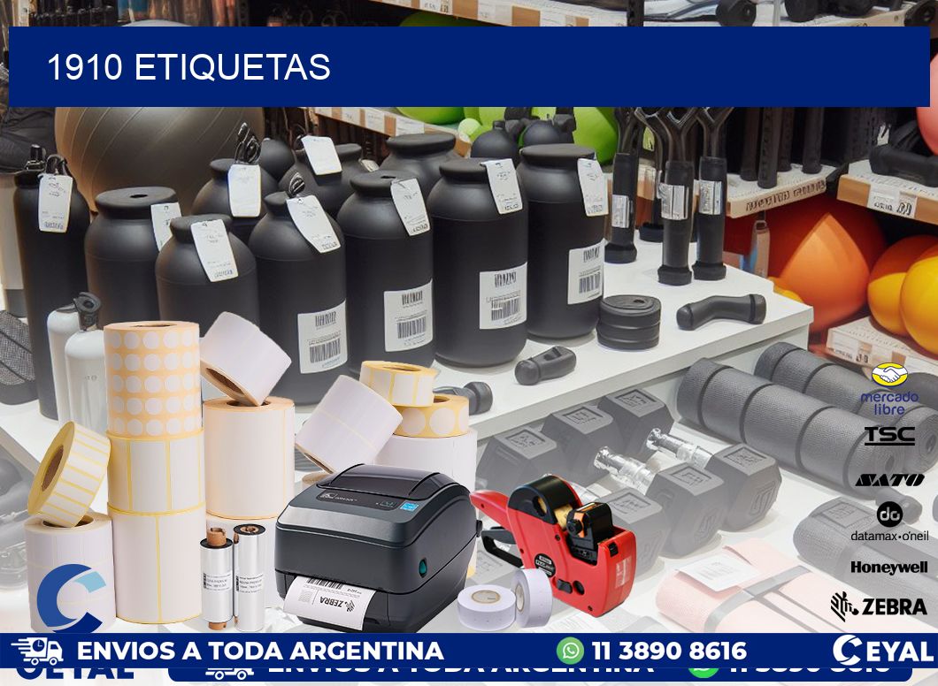 1910 ETIQUETAS