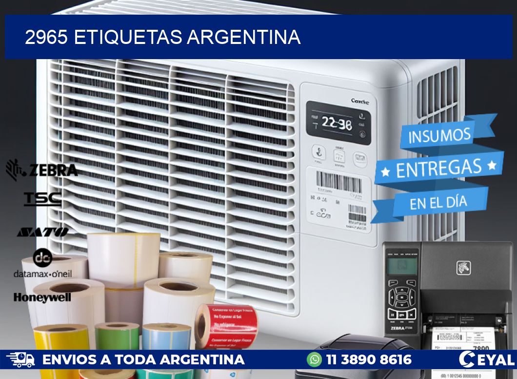 2965 ETIQUETAS ARGENTINA