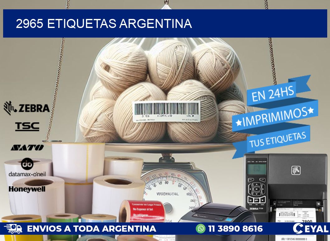 2965 ETIQUETAS ARGENTINA