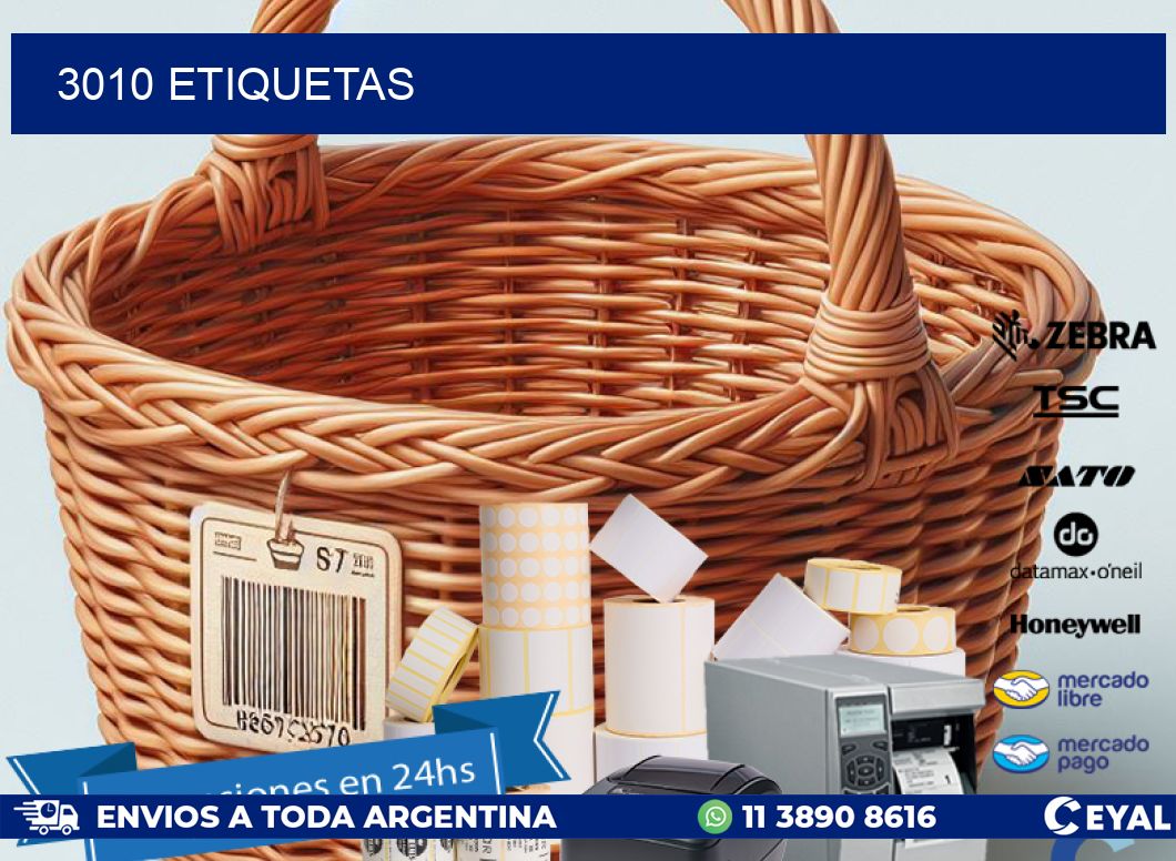 3010 ETIQUETAS